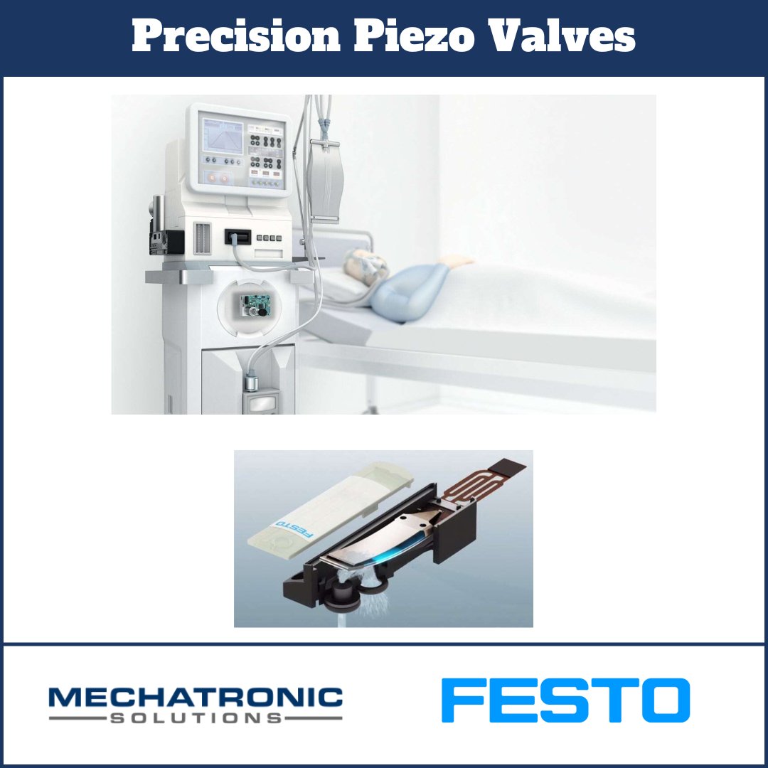 Festo Valves with piezo technology.

Piezo technology helps control the pressure of gases while also adding a degree of flexibility when voltage is applied.

@Festo_US
#ElectronicsManufacturing
#FestoDistributor
#PiezoTechnology