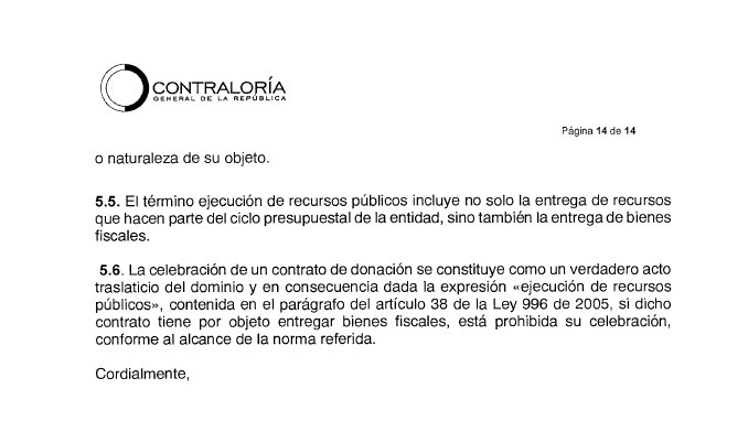 contrataenlinea's tweet photo. 📌LEY DE GARANTÍAS. CONVENIO/CONTRATO INTERADMINISTRATIVO. El término "EJECUCIÓN DE RECURSOS PÚBLICOS" incluye no solo la entrega de recursos que hacen parte del ciclo presupuestal de la entidad, sino también la ENTREGA DE BIENES (Ej Donación) CGR https://t.co/iJJkuH8Fz2 https://t.co/7ioCvbItNz