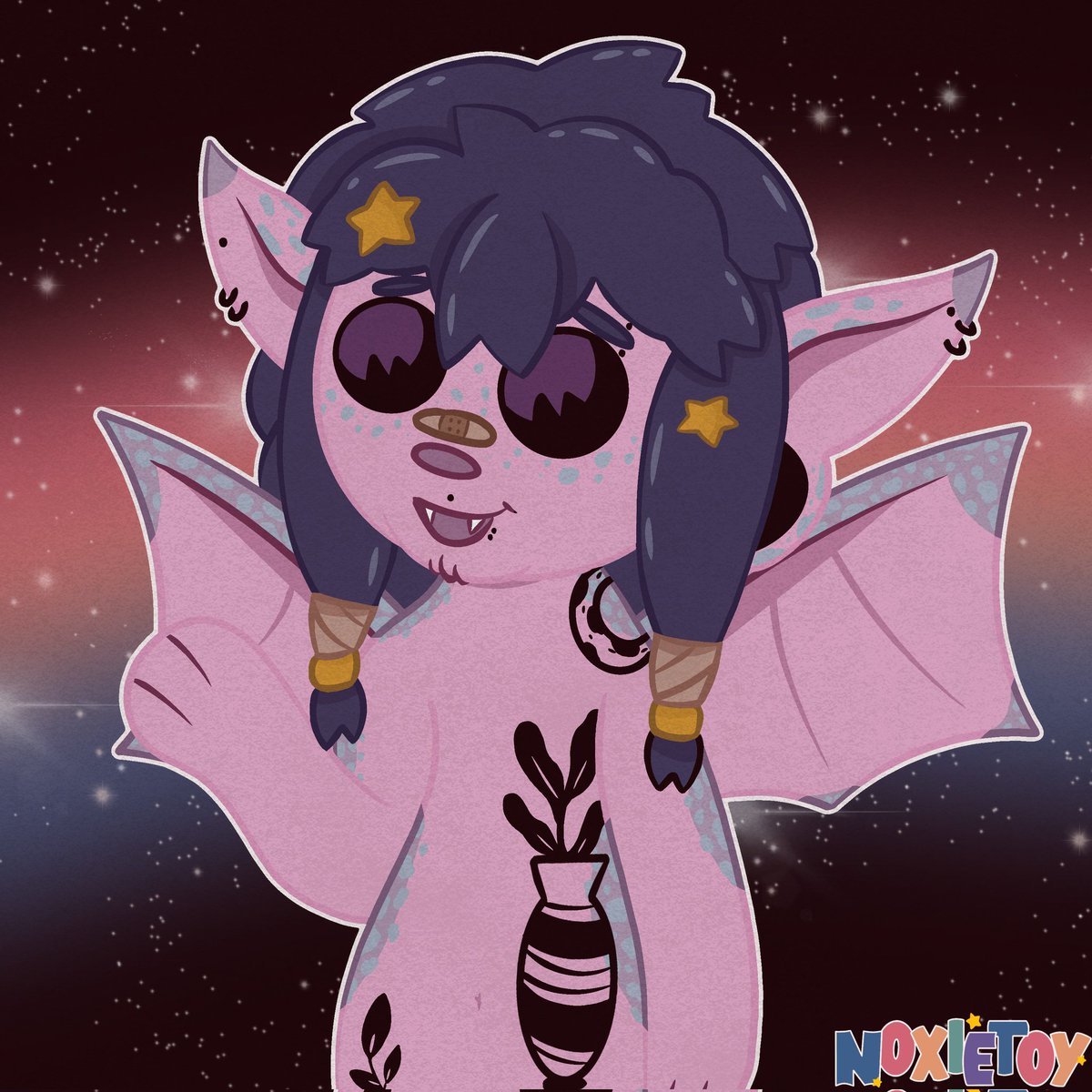 noxietoy's tweet photo. Another little drawing I did of Nox with his little tattoos!! 🥰

#furry #furryart #chibi #kidcore #furryfandom #furryartwork #furryartist #furryartwork https://t.co/XZYAMRQPuC