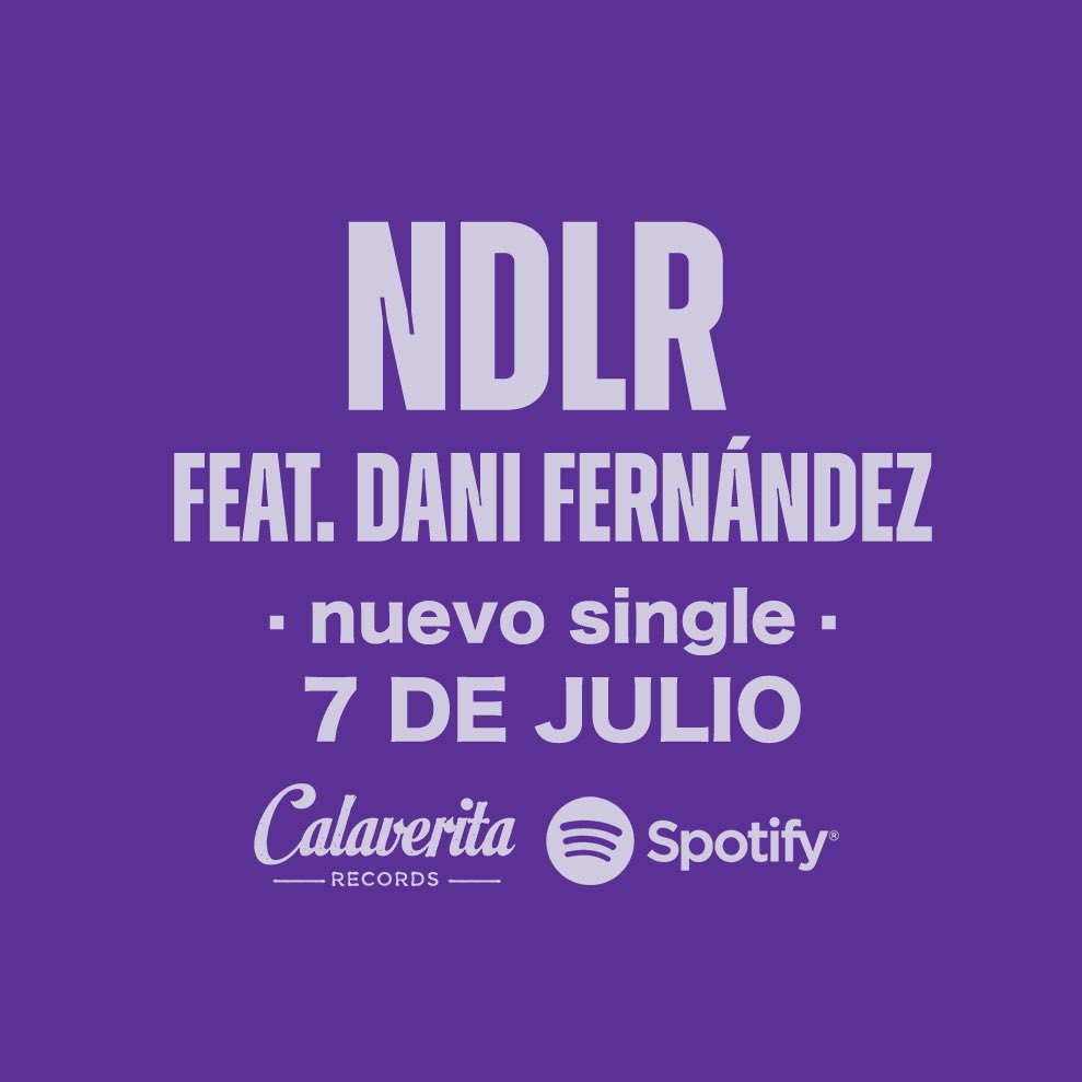 NDLR X <a href="/DaniFdez/">Dani Fernández D.</a> - Bailemos RMX
🔥 07 Julio 🔥
Pre-Save 👉 bit.ly/Bailemos_Remix