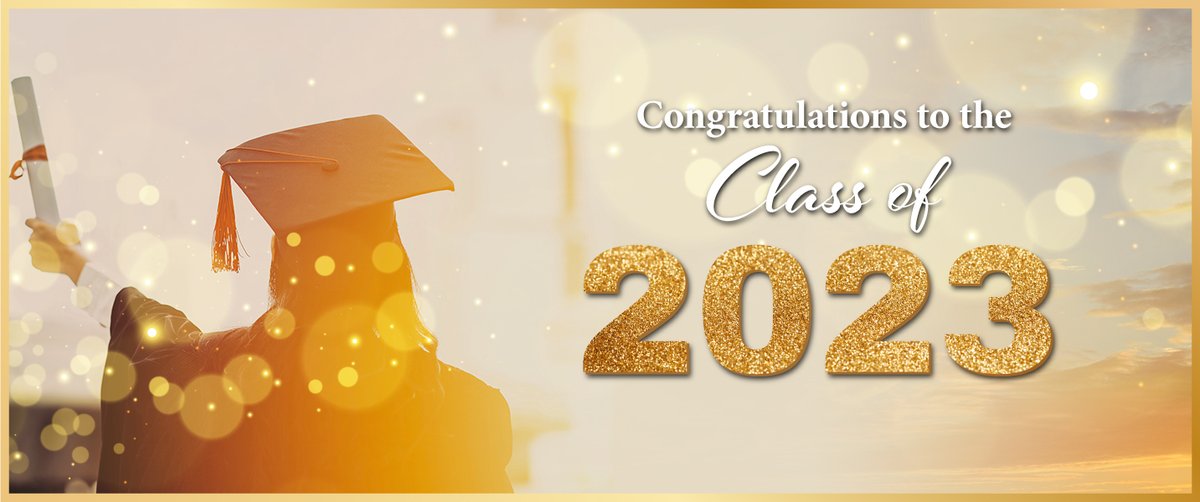 Congratulations to the 2023 graduates from the staff at CCRCE!