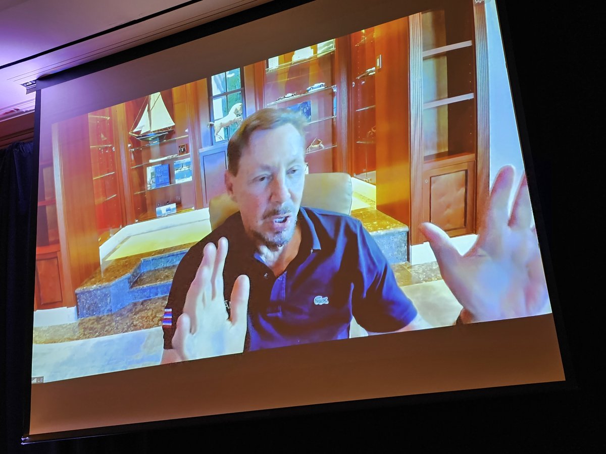 "We're buying GPUs from Nvidia, billions of dollars worth
We're also buying 3 times that in CPUs from Ampere and AMD"
"Those are the 3 companies we buy everything from."
Wow no more Intel at Oracle
Software for databases and such all can run on Ampere
 <a href="/Oracle/">Oracle</a> <a href="/OracleCloud/">Oracle Cloud</a> <a href="/intel/">Intel</a>