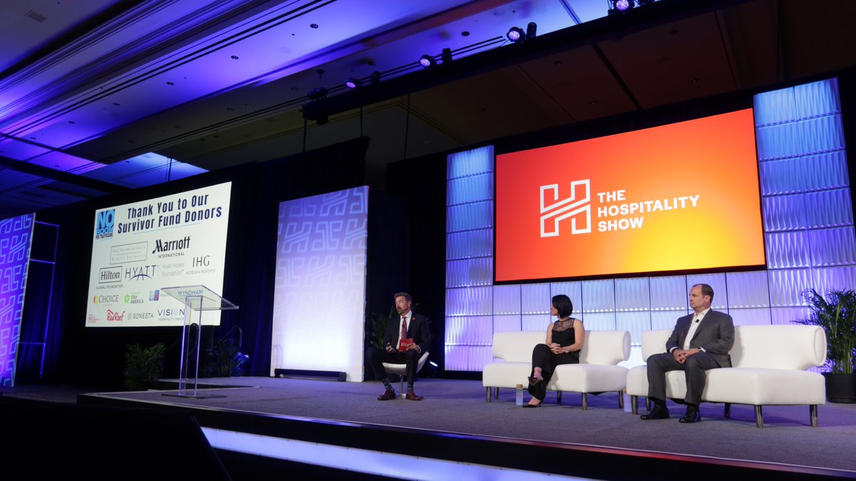 New today: The J. Willard and Alice S. Marriott Foundation and <a href="/MarriottIntl/">Marriott International</a> announce a combined $550K donation to support the No Room for Trafficking Survivor Fund. More here: bit.ly/44mfLWF #TheHospitalityShow