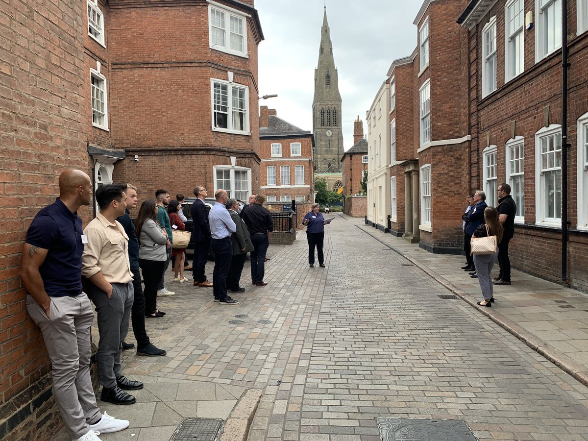 leicestersroots's tweet photo. Delighted to be invited to present today at @ProConLeics heritage led regeneration event &amp; tour @KRIIILeicester https://t.co/JXi8jF9dBh