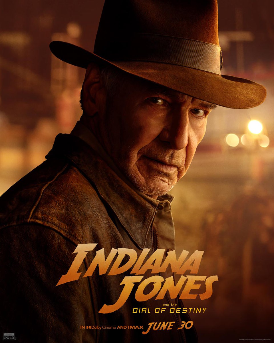 #IndianaJones    #HarrisonFord #RaidersOfTheLostArk #TempleOfDoom #LastCrusade #KingdomOfTheCrystalSkull #DialOfDestiny   

42 years!

Thank you...
for the Adventure. 
for the Mileage.
for the Entertainment. 
for your Work.

Love, generations of Indiana Jones fans!
