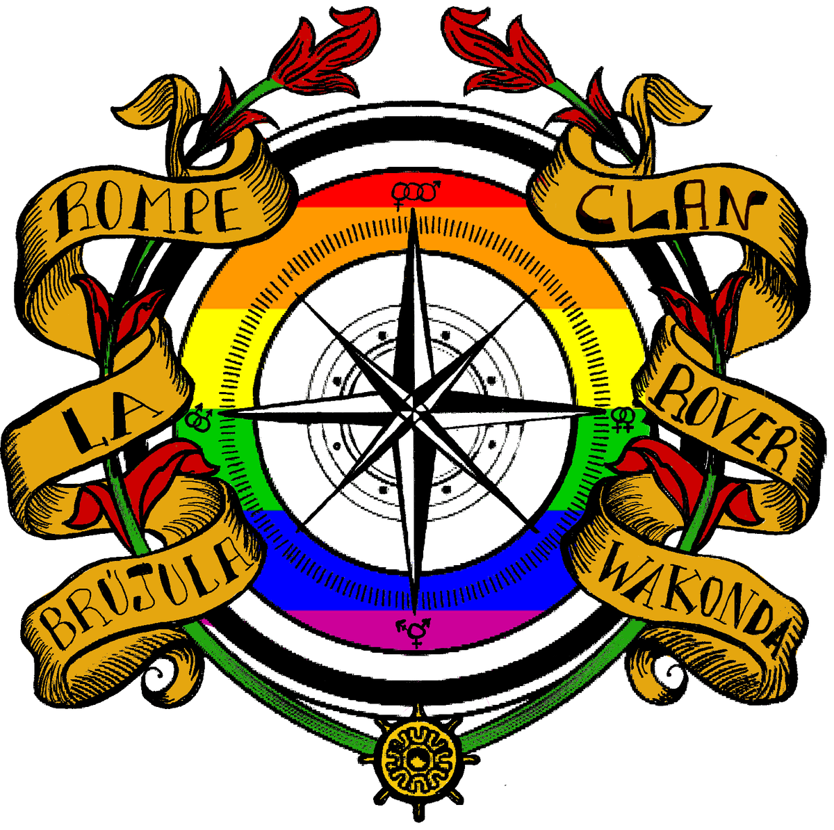 En 2016, el clan (chavales de 17-20 años) de mi grupo scout hizo un proyecto de apoyo al colectivo LGTBI en Cieza. 
Se llamaba "Rompe la brújula" y en él se incluían multitud de actividades, charlas, proyecciones e incluso una moción que presentaron al pleno del Ayuntamiento.