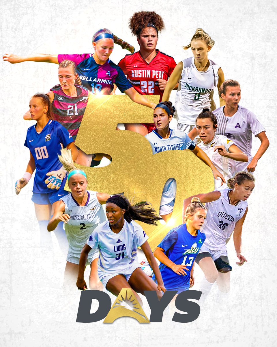 5️⃣0️⃣ Days! ⚽️

Who's ready for some #ASUNWSOC action this fall⁉️

#ASUNBuilt