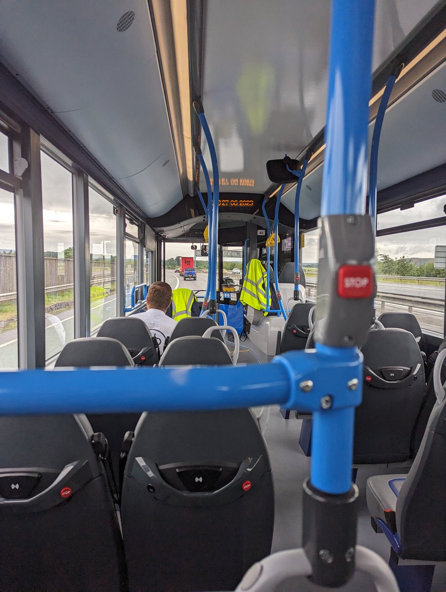 dl1701's tweet image. Meanwhile, yesterday was full of new technology, meeting the folks at @PelicanYutong and having a ride on the @StagecoachEScot #AutonomousBus.