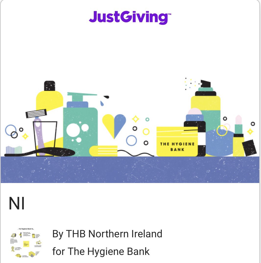 Thank you so so much D for the very generous donation you made to our ‘Just Giving’. It will go a long way in helping many who need it. 💛 Thank you for your kindness. @thehygienebank #grateful #kindness