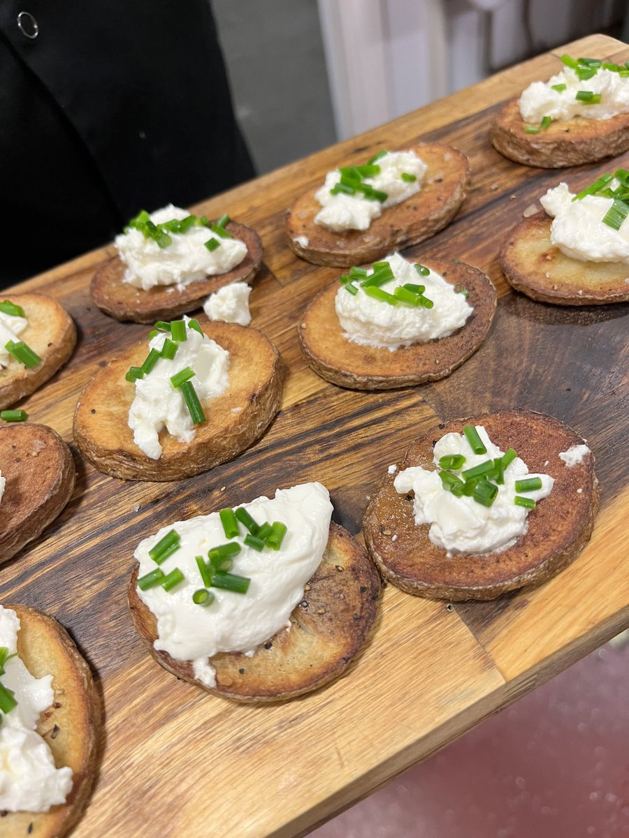 CreativeStannes's tweet photo. So proud of year 9 catering students after school. They’ve made over 100 delicious canapés for arts evening @StAnnesAcademy https://t.co/W2UcYtNcA3