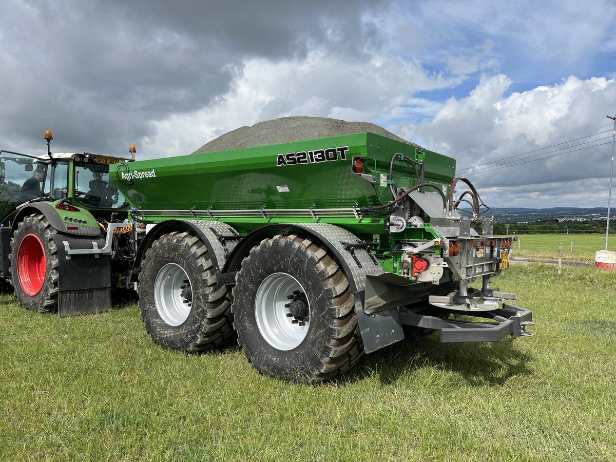 Robert Hamilton Contracting Part II. AS2130T AGRI-SPREAD
Basalt Spreading 

Thanks to Robert, his team &amp; Dales Agri Sales