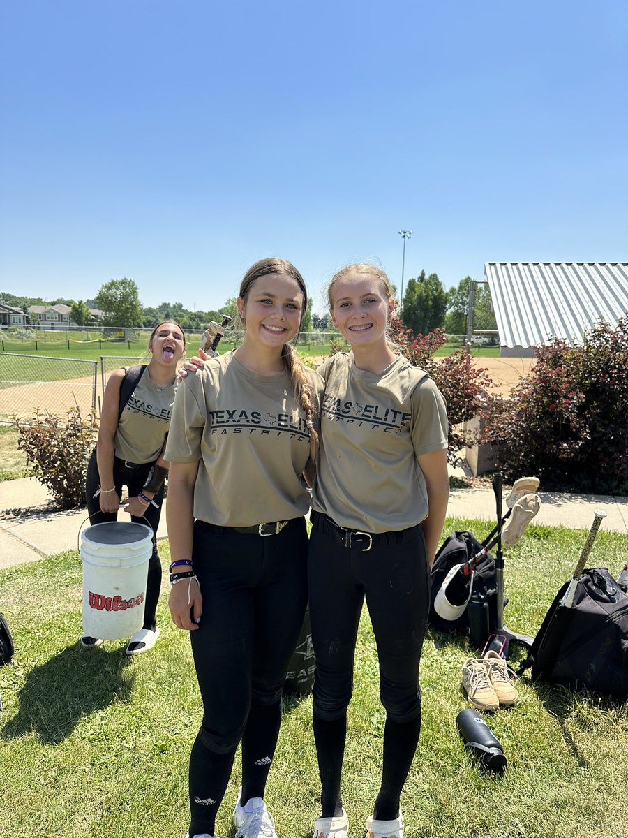 Texas Elite 16U National Fobian/Ryan (@tenational16u) on Twitter photo Day 1 at <a href="/COSparkFire/">CO 4th of July</a> with 1 win and 1 tie! Bombs by <a href="/CatchThis00/">Sophie Vlasak</a> & <a href="/MaddieJovan0vic/">Maddie Jovanovic</a>! Perfect Outing by <a href="/MadilynSchultz9/">Madilyn_Schultz99</a> with 2 innings 6 SO! Combined No Hitter by <a href="/MadilynSchultz9/">Madilyn_Schultz99</a> and <a href="/peytongregory08/">peyton gregory</a>! Ready for day 2!🔥 <a href="/LegacyLegendsS1/">Legacy & Legends Softball</a> <a href="/TopPreps/">SPORTS NEWS, VIDEOS, GRAPHICS, EXPOSURE & MORE</a> <a href="/SoftballDown/">Down South Softball</a> <a href="/PlaySoftballNet/">Play Softball</a> Day 1 at <a href="/COSparkFire/">CO 4th of July</a> with 1 win and 1 tie! Bombs by <a href="/CatchThis00/">Sophie Vlasak</a> & <a href="/MaddieJovan0vic/">Maddie Jovanovic</a>! Perfect Outing by <a href="/MadilynSchultz9/">Madilyn_Schultz99</a> with 2 innings 6 SO! Combined No Hitter by <a href="/MadilynSchultz9/">Madilyn_Schultz99</a> and <a href="/peytongregory08/">peyton gregory</a>! Ready for day 2!🔥 <a href="/LegacyLegendsS1/">Legacy & Legends Softball</a> <a href="/TopPreps/">SPORTS NEWS, VIDEOS, GRAPHICS, EXPOSURE & MORE</a> <a href="/SoftballDown/">Down South Softball</a> <a href="/PlaySoftballNet/">Play Softball</a>
