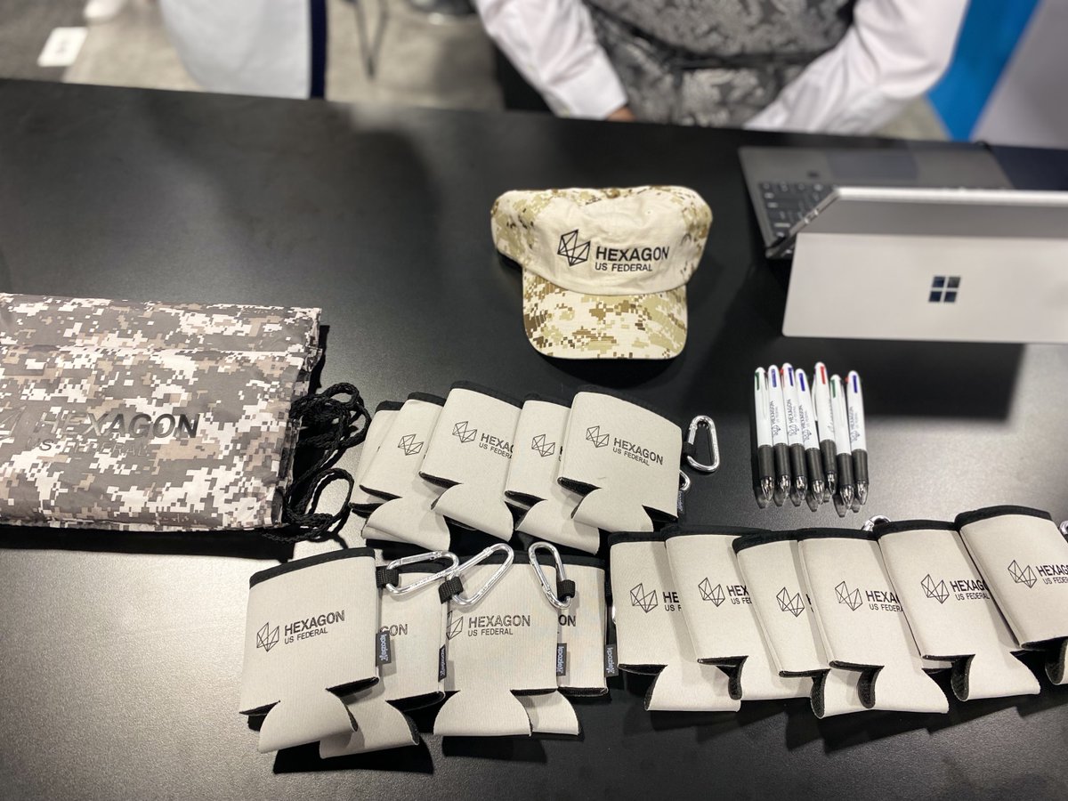 HexagonFederal's tweet photo. Get it before it’s gone! It’s not a conference without some swag. Drop by to meet the Hexagon US Federal team at Booth 649 at Modern Day Marine, and pick up some of our popular giveaways!
#HexFedEvents #ModernDayMarine #MDM23 #AllHazards #ReadyResponsiveResilient https://t.co/1QFAcTZqIZ