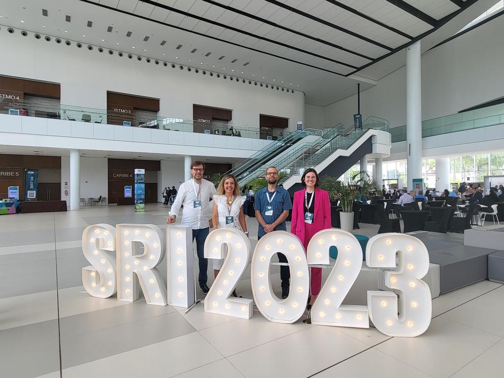 With @IIASAVienna colleagues at #SRI2023 😎 

#IIASANetwork
@bwillaarts @piotrmag