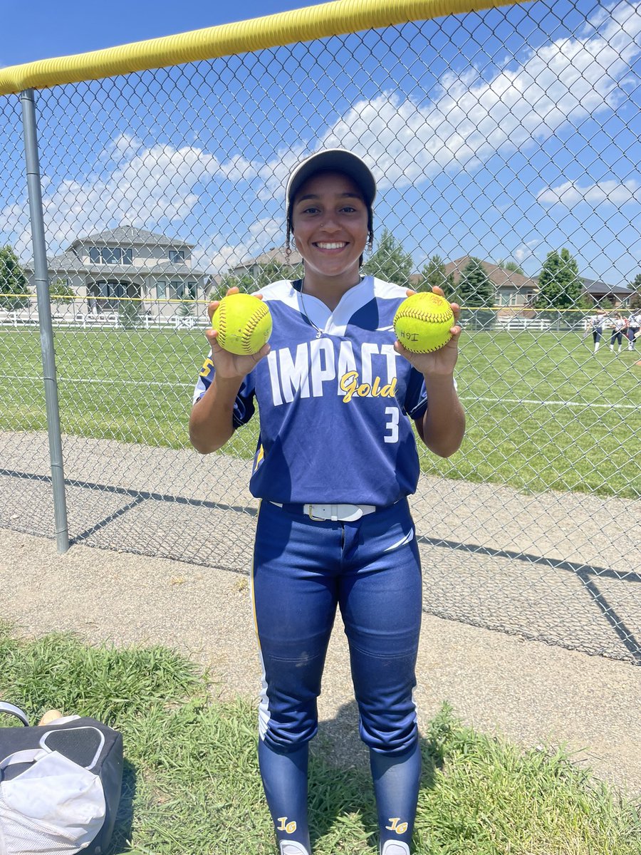 ButlerAva2025's tweet photo. Went yard today.... TWICE and got a standing double. 

My team played amazing. 35 runs scored and 0 allowed. #winnerswin
#IGH #coloradosparkler 

@IGHNational @KcJackson00 @Coach_Ves @ImpactGoldOrg @s_lex23 @Los_Stuff https://t.co/kr7PLdw5fe