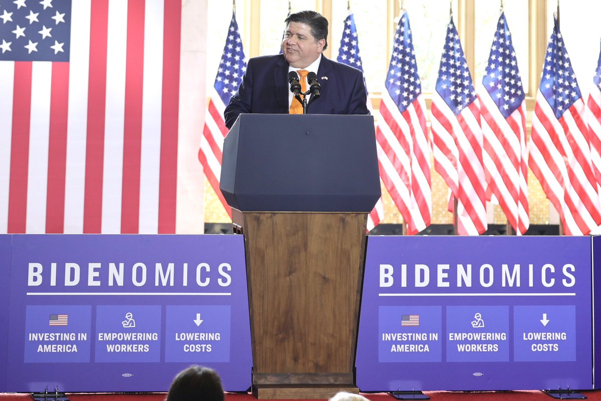 Governor JB Pritzker on Twitter "It grows the economy. Benefits