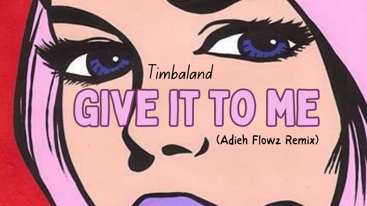 out now! new music!

Timbaland - Give It To Me (Adieh Flowz Remix)
youtu.be/6ZRtIoxHOHs