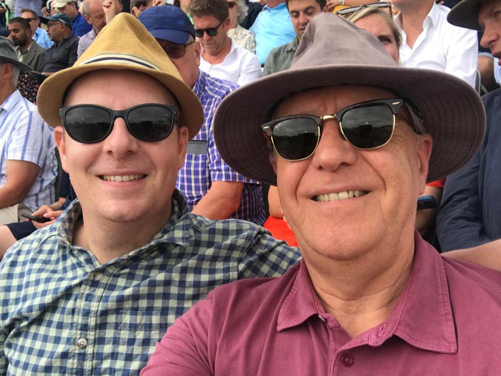Annual cricket trip with Dad <a href="/JDJ153/">John</a>. Good day for Australia!