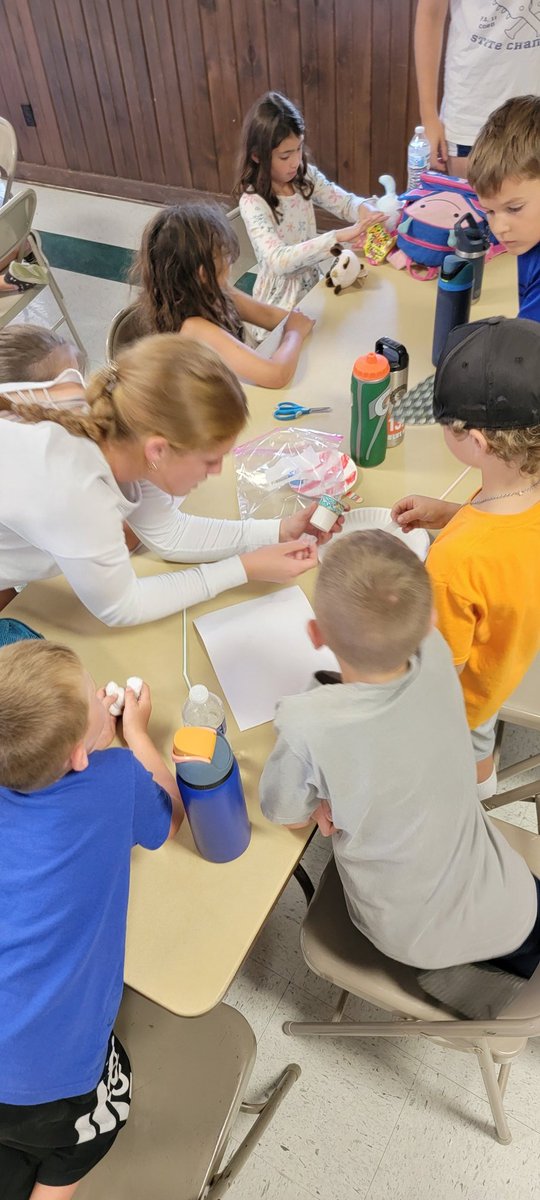 ExtensionHack's tweet photo. Our STEM challenge is underway at YPR Science in the Sky camp. We are challenged to build a rover that would keep their "human" safe during a Mars landing. https://t.co/cn212Jch95