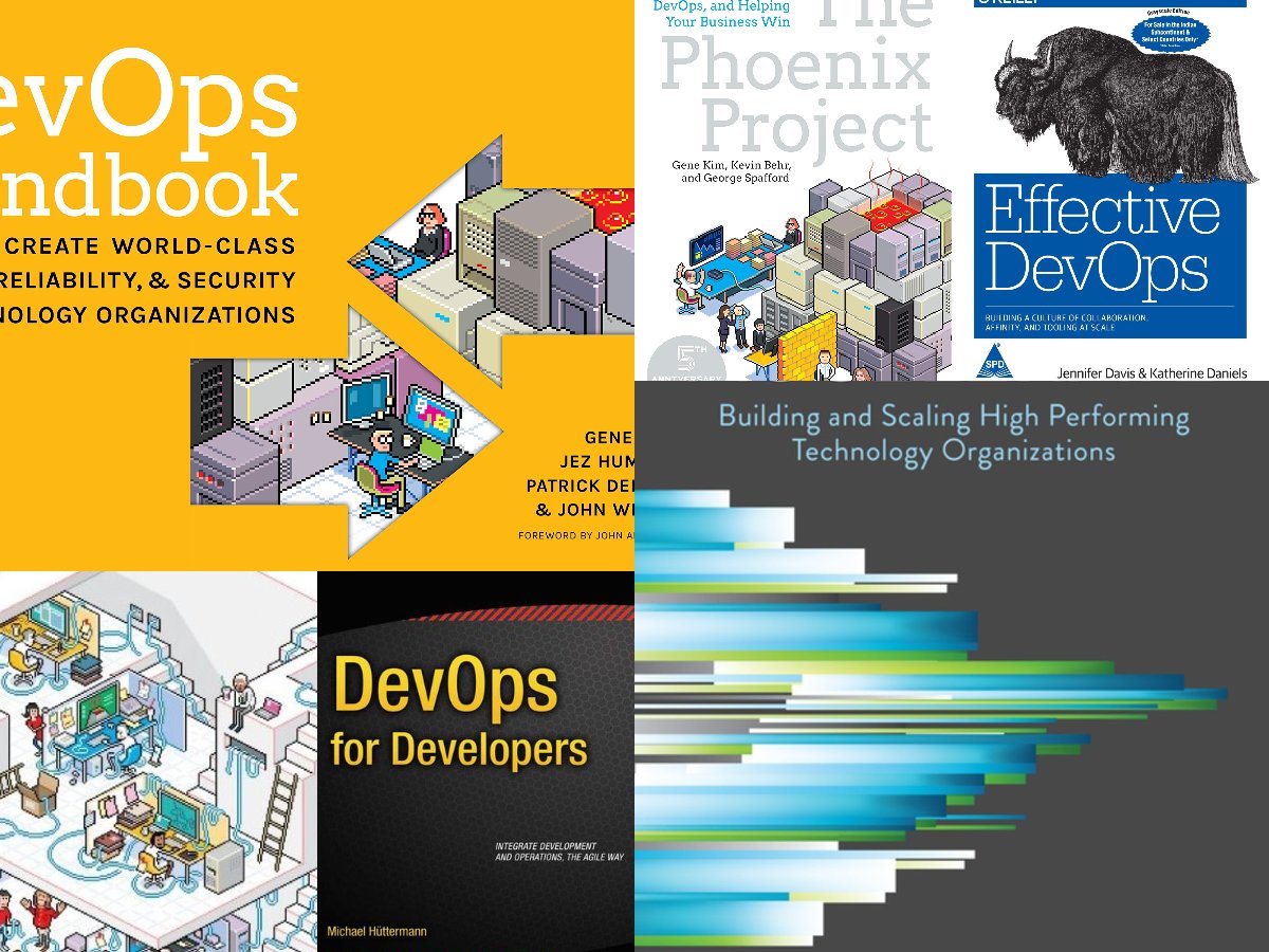 Top 5 Books for DevOps
1. The DevOps Handbook - amzn.to/38Zpzyw
2. The Phoenix Project - amzn.to/3P1gtBP
3. Effective DevOps - amzn.to/383M8C7
4. Accelerate DevOps - amzn.to/3yq7Haq
3. DevOps for Developers - amzn.to/3kLSB7u