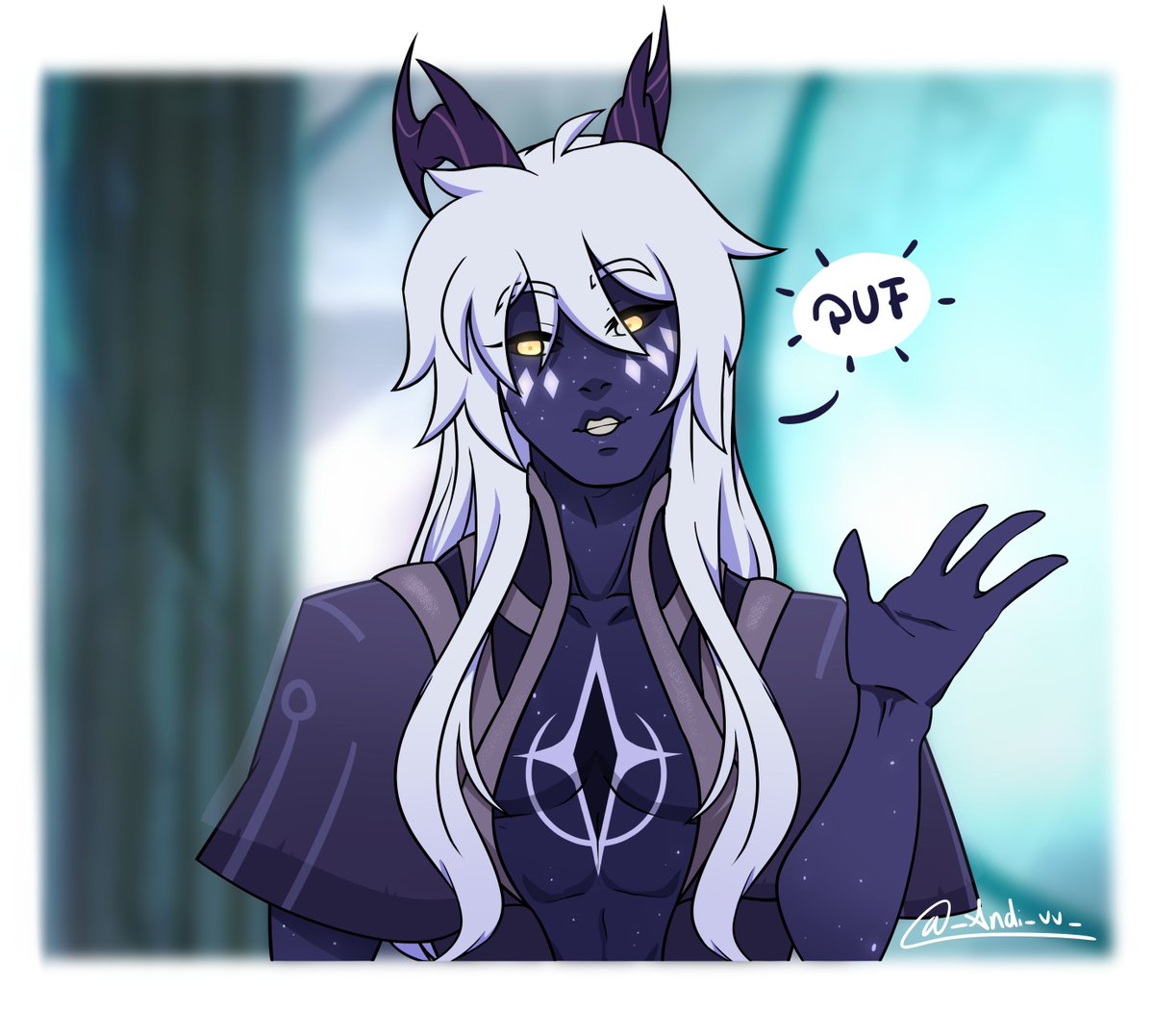'Just a few hours left before your life expires. Poof!'

#TheDragonPrince #Aaravos #TheDragonPrinceFanart