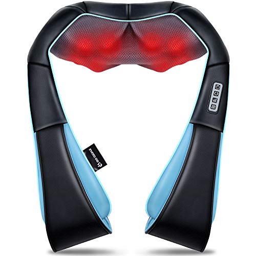 Shiatsu Back Shoulder and Neck Massager with Heat, Electric Deep Tissue 4D Kneading Massage, Best Gifts for... - amazon.com/dp/B07G142F9Z?… #funnymugs #smallbusiness #gaggifts #offensivegifts #inappropriategifts