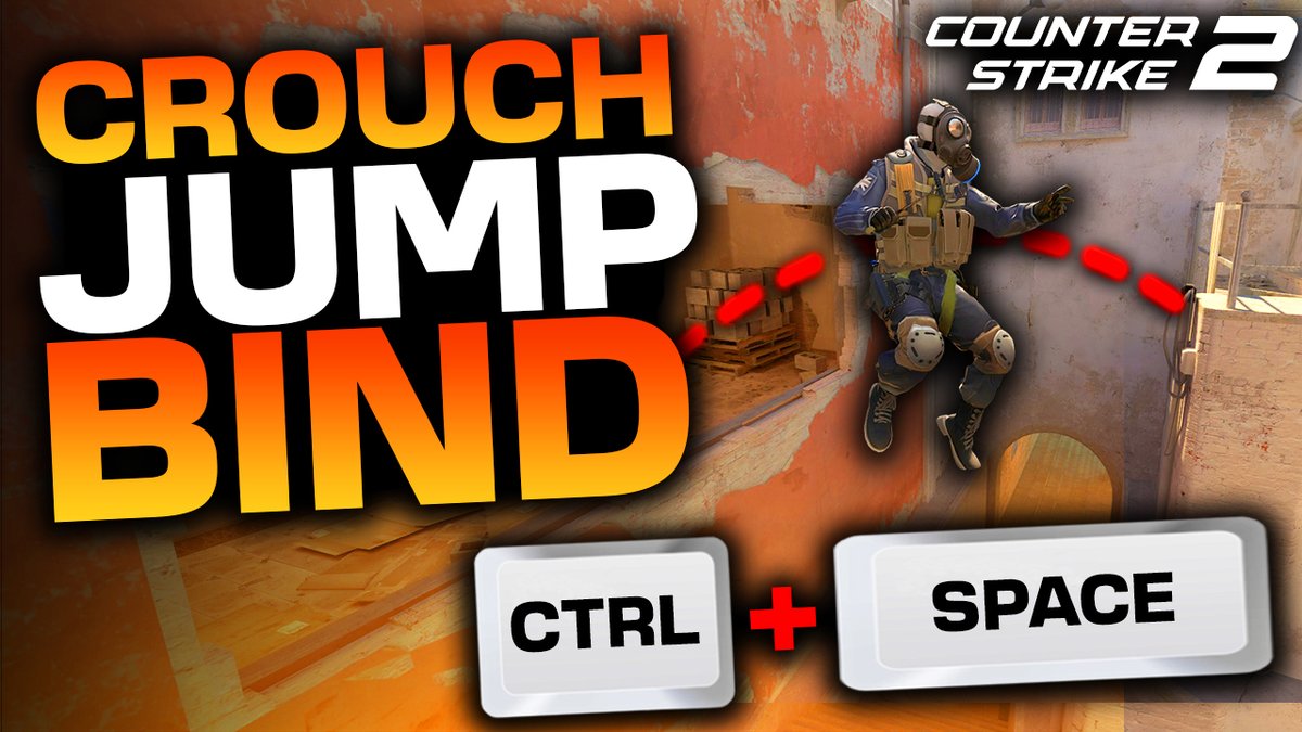 Nades Out Here on Twitter "Crouch Jump Bind is a MUST in CS2 / CSGO