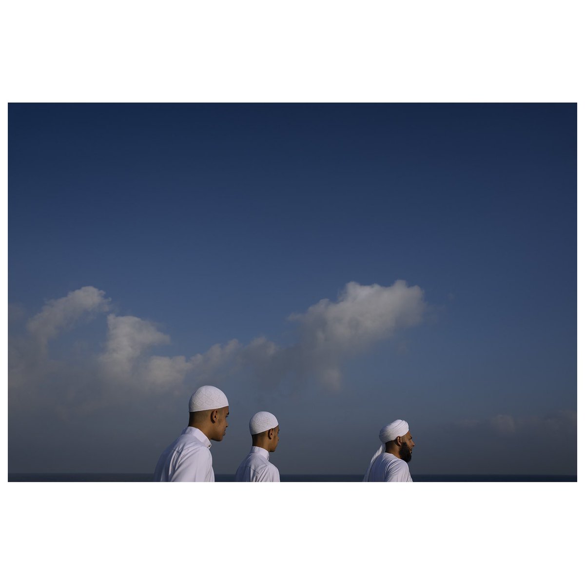 obalilty's tweet photo. Muslim worshippers gather for Eid al-Adha prayer in Jaffa, a mixed Arab-Jewish area of Tel Aviv, Israel, Wednesday, June 28, 2023. (AP Photo/Oded Balilty) @apnews https://t.co/QGWKHOj9U4