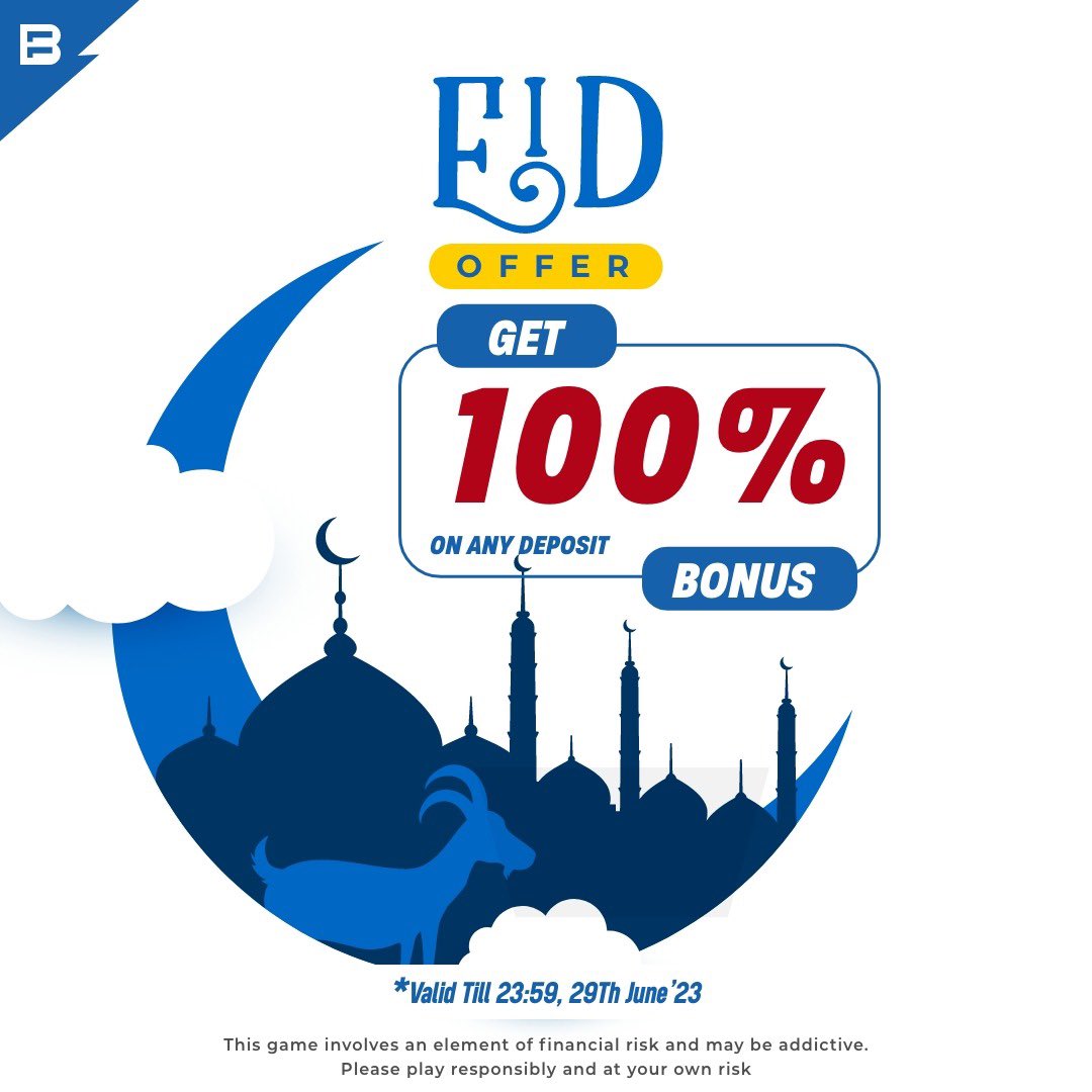 batballeleven's tweet photo. Get 100% Bonus On Any Deposit💰 in this Eid Al-Adha🌙🐑

Deposit Now, Receive a Bonus Offer, and Start Winning🤗

👉 Download the App Now: https://t.co/DeGJDVbJzq

#DepositBonus #DepositOffer #Bonus #BonusOffer #EidOffer #Eid #EidAlAdha #BatBall11 #BatBall11App #BatBall11Offer https://t.co/G0qdaKgDtR