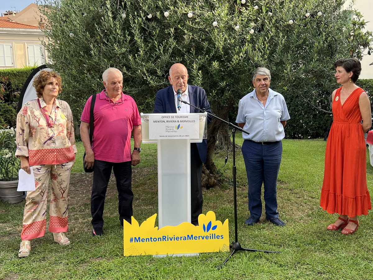 yvesjuhel's tweet image. C’est un grand plaisir pour moi de participer ce soir au lancement de la marque Menton Riviera Merveilles de @OTC_MRM Notre territoire unique où les montagnes se jettent dans la mer a plus d’un atout à faire valoir au niveau national et international. Et les résultats sont là !