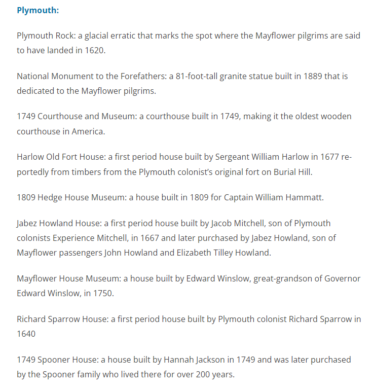 SeePlymouth's tweet photo. Sooooo much authentic history to explore in #PlymouthMA, #PlymouthCounty and throughout the #SouthofBoston area. Here is just a sampling from the @TownofPlymouth!

#MyMassachusetts #Plymouth #SeePlymouth #VisitMA #Massachusetts #NewEngland #travel #vacation #PlymouthRocks #Mayflower #Pilgrims #PlymouthRock #SummerVacation #SummerGetaway #SeePlymouthMembers