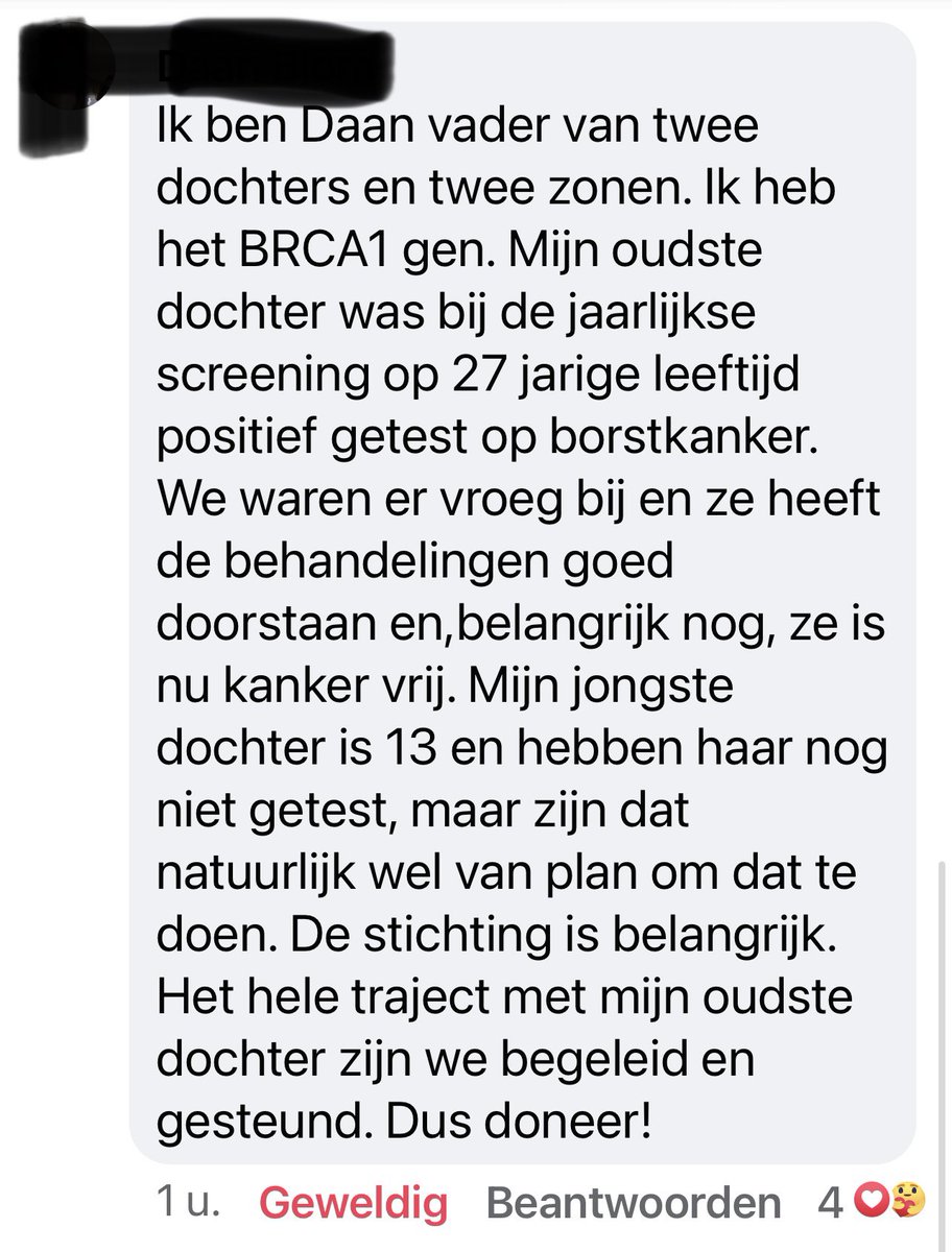 We zoeken hulp! We hebben donateurs nodig voor <a href="/ErfelijkeKanker/">Stichting Erfelijke Kanker Nederland</a>. Ons eerste streven is 100 donateurs zodat we subsidie kunnen aanvragen bij <a href="/MinVWS/">Ministerie van VWS</a>. Help je mee? kankerindefamilie.nl/doneren/