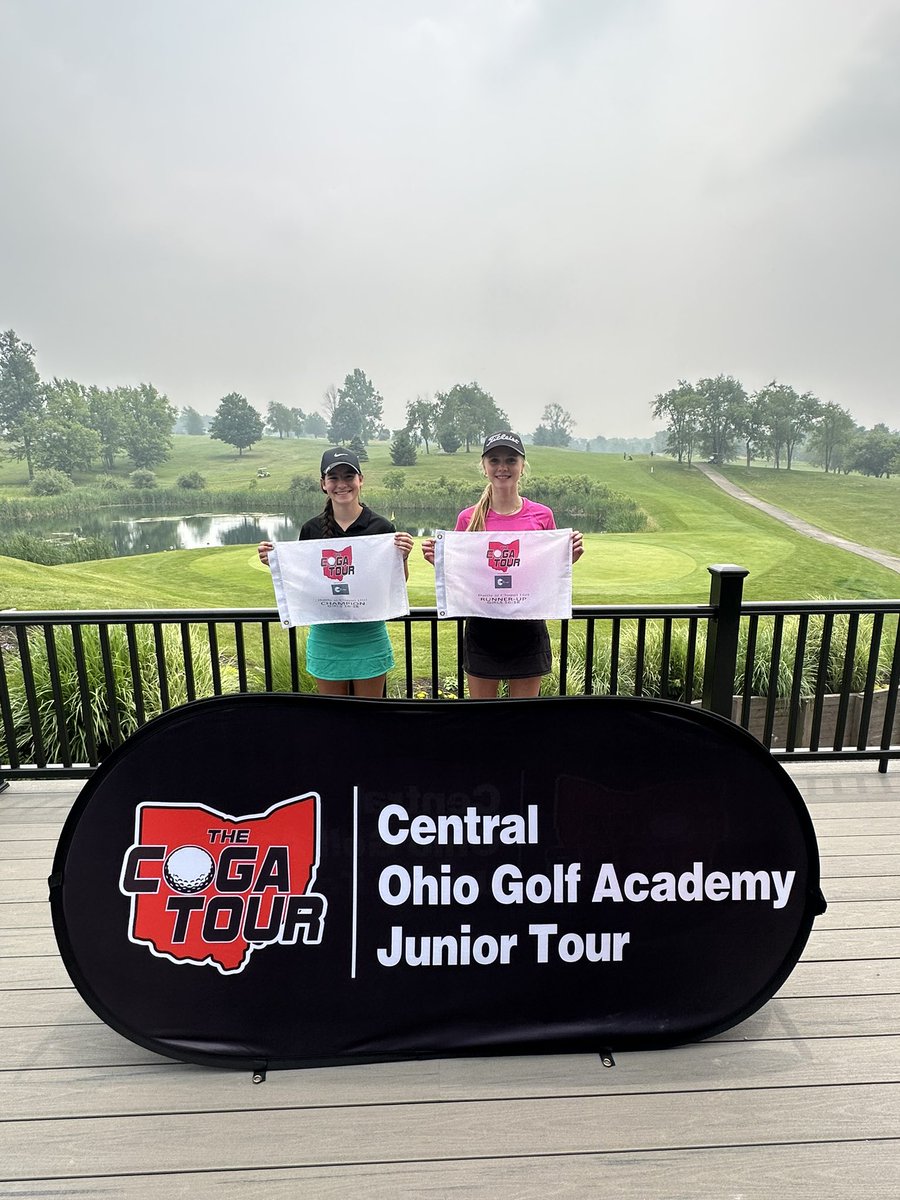 RED NUMBERS:🚨Dakota Riley from <a href="/olhsgirlsgolf/">OLHS Varsity Girls Golf</a> wins the Girls 16-18 COGA Battle at Chapel Hill with 71-70 (-3) <a href="/livaronhalt/">Olivia Aronhalt</a> was runner up with an under par -1 (71) round today! Congrats!
