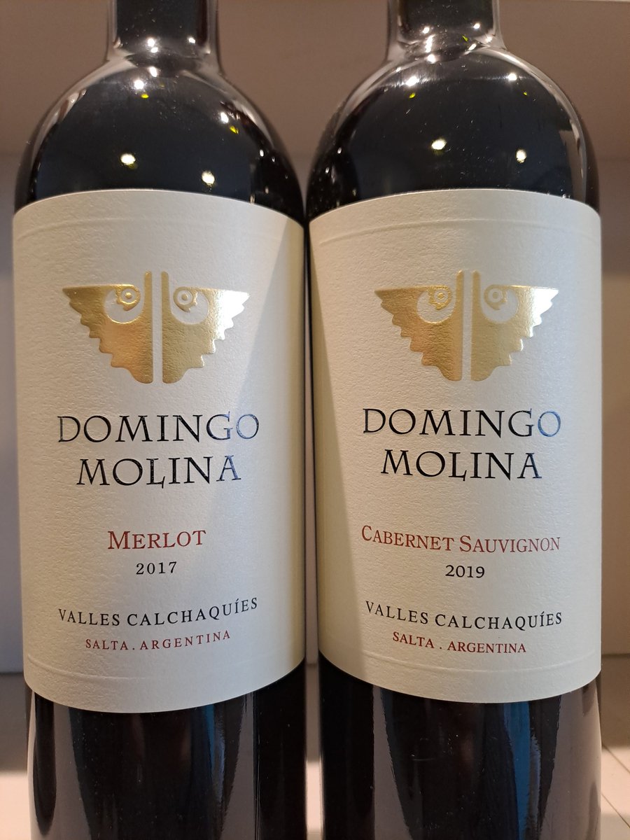 Llegan nuevas añadas de 2 vearietales que el Rafa interpreta de maravillas en la altura Calchaquí: #merlot 17 y #cabernetsauvignon 19, de los mejores del Noa sin dudas.