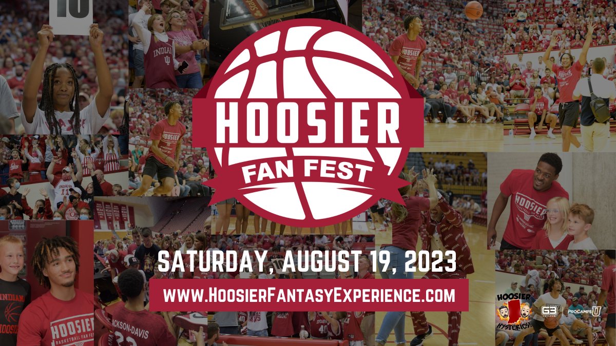 HOOSIER FAN FEST TIX FOR SALE! Here is your FIRST chance to see & MEET the 23-24 @IndianaMBB & for the first time, the @IndianaWBB team will be part of the autographs & pix. Tix range from $5 to a VERY limited (10) VIP experience for $999. ALL FOR NIL! iuhoosiers.evenue.net/cgi-bin/ncomme…