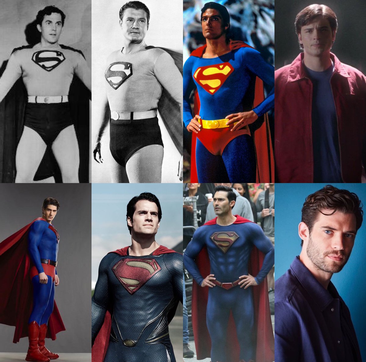 I’ll get on board w/ this! 

Kirk Alyn is Superman.
George Reeves is Superman.
Christopher Reeve is Superman.
Tom Welling is Superman.
Brandon Routh is Superman.
Henry Cavill is Superman. 
Tyler Hoechlin is Superman.
David Corenswet is Superman.

Pass it on. 

#Supermanisalegacy