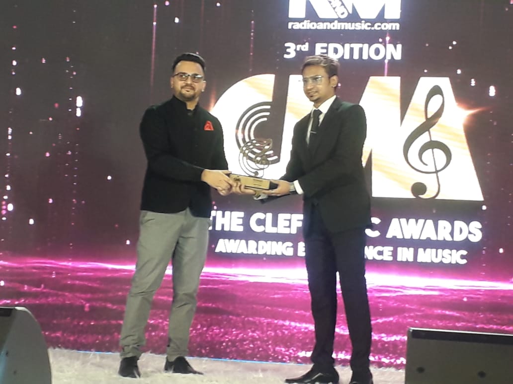 Congratulations @AdilNadaf for Winning Best Regional Song/Album - Assamese Rock Award for Monot Pore Song At The Clef Music Awards 2023. 

#CMA2023 #ClefMusicAwards2023