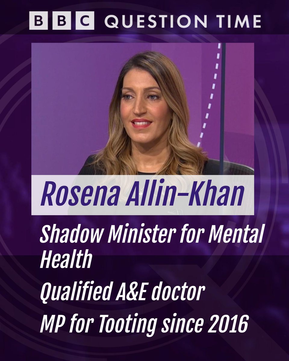 Labour's @DrRosena will be on the panel #bbcqt