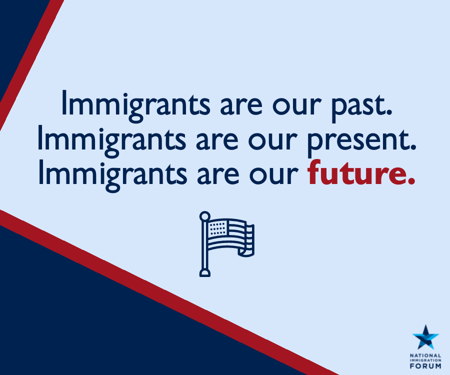 Our country cannot prosper without immigrants.