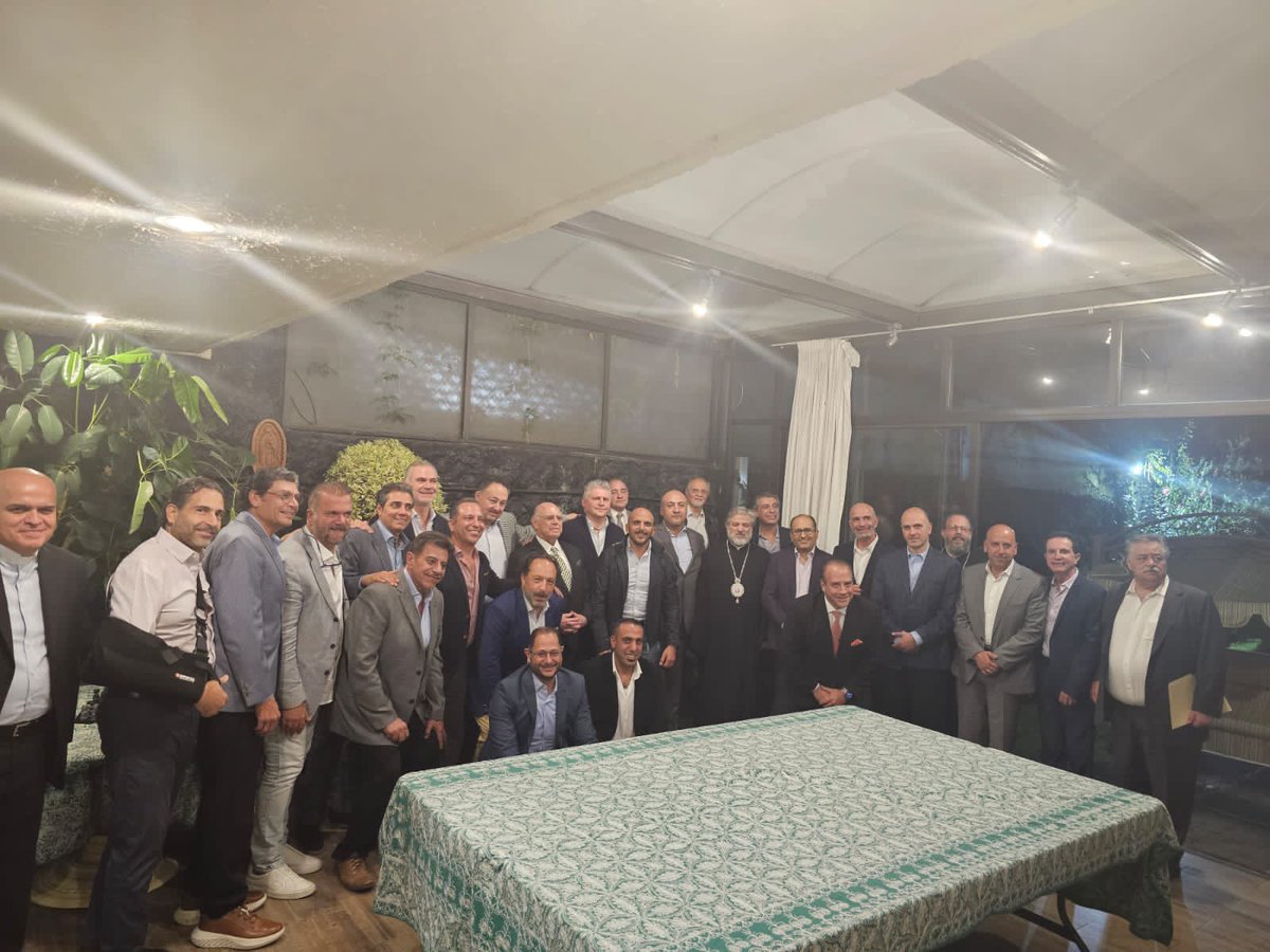 Met_Ignacio's tweet photo. Reunión de la junta de “Empresarios ortodoxos”, El martes 27 de junio en la sede del arzobispado, con la compañía del Sr. Subsecretario de Relaciones Exteriores, @maximilianoreyz , quien impartió una charla sobre “La dinámica electoral en los países de Latinoamérica”. https://t.co/4cNS7L6Vi0