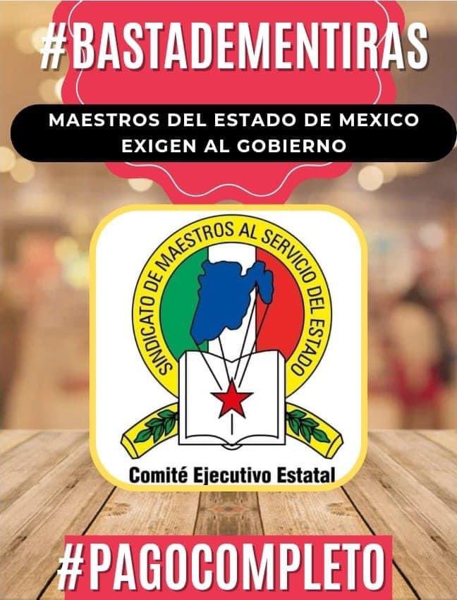 rozco77's tweet photo. #pagocompleto

Exigimos la dignificación de la labor docente, empezando por el #pagocompleto de colaterales, aumento y retroactivo. ¡Es nuestro derecho!
@alfredodelmazo
@Marco_ACarbajal
@SMSEMmx
@NagatoUchiha
#pagocompleto 
#PagoCompletoDeColaterales https://t.co/UCnwoQJ8Qd