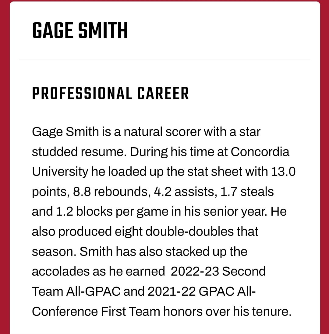 We just became huge <a href="/SlamBall/">SlamBall</a> fans! Our own Gage Smith will appear on ESPN coming up in July as a 6-6 stopper.