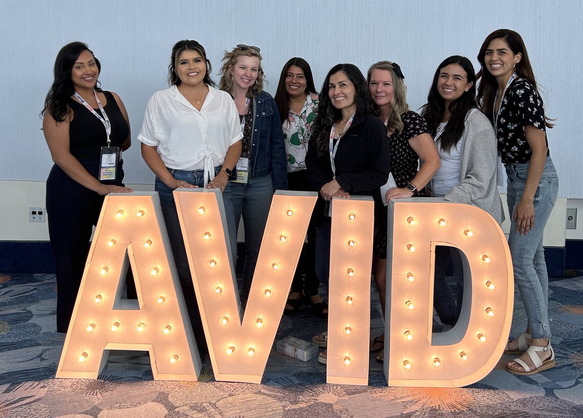 AVID Summer Institute 2023! 😃 @Columbia_VVUSD @WendyNumata