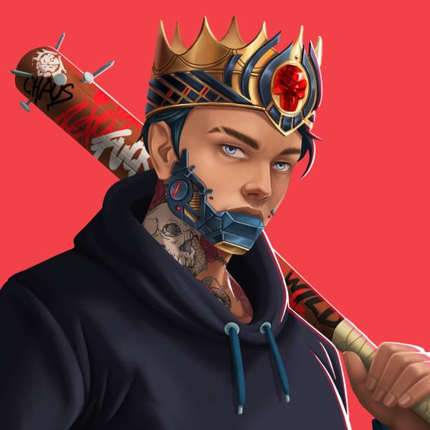 Rebels. 

Tomorrow your NFT's will reveal on chain - You don't have to do anything but sit back and enjoy.

There'll be 10 Rebels that'll reveal a keycard completely at random.

Trait lootboxes and asset trading come later. 🧨