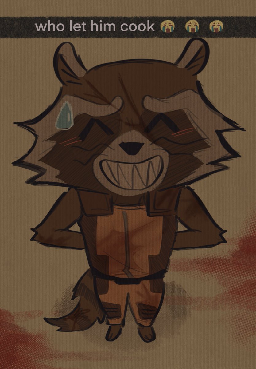 small blood warning // 

do not let him out of your sight 
#RocketRaccoon #GuardiansOfTheGalaxyVol3