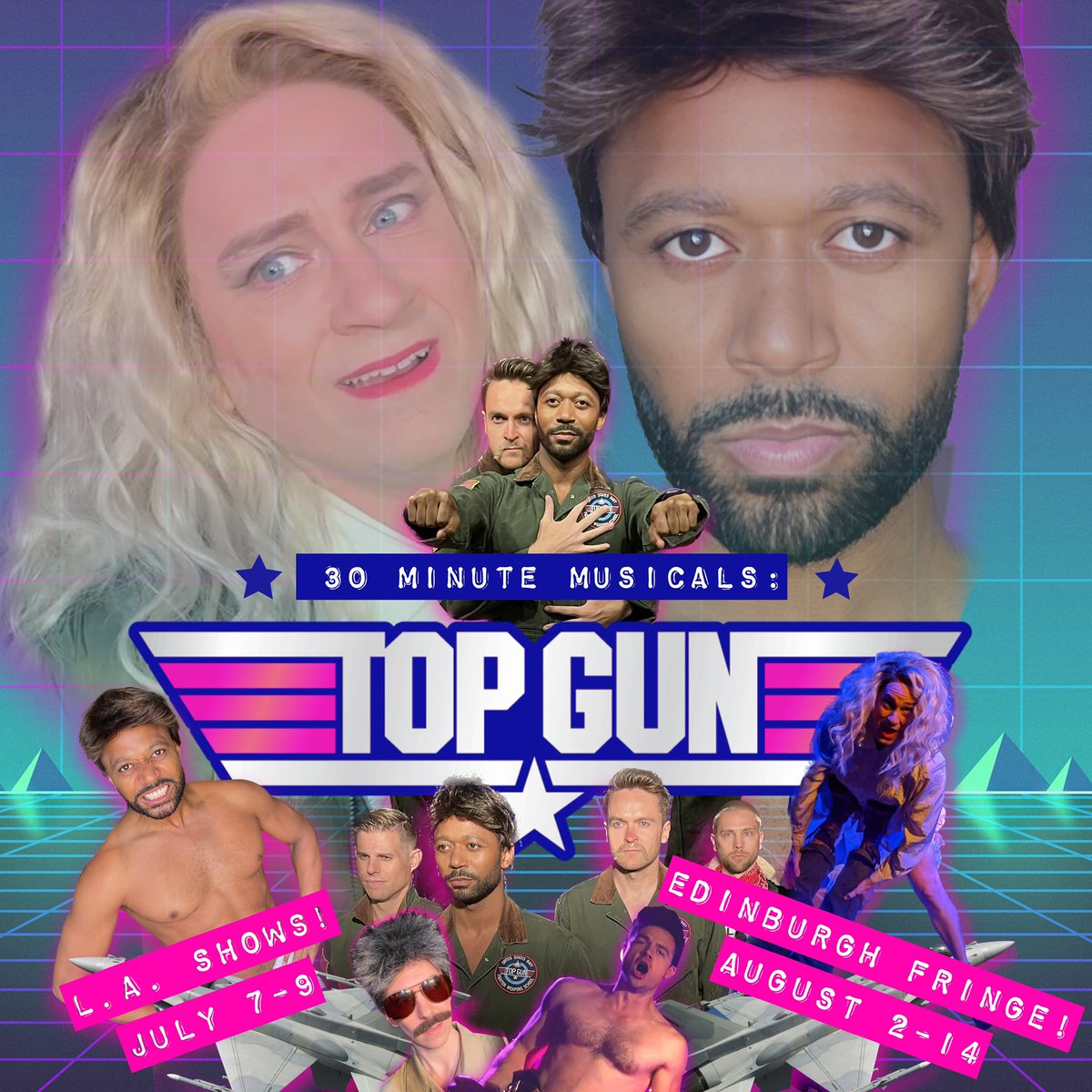 No points for second place! @edfringe @AssemblyFest @30_MM TOP GUN is flying into the festival Aug 2 - 14! Come get real stoopid with us! assemblyfestival.com/whats-on/30-mi…