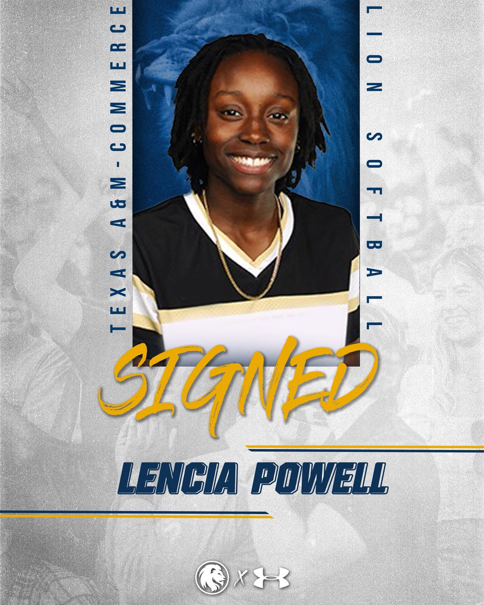 Excited to welcome Lencia Powell to the Lion Softball family! #GoLions