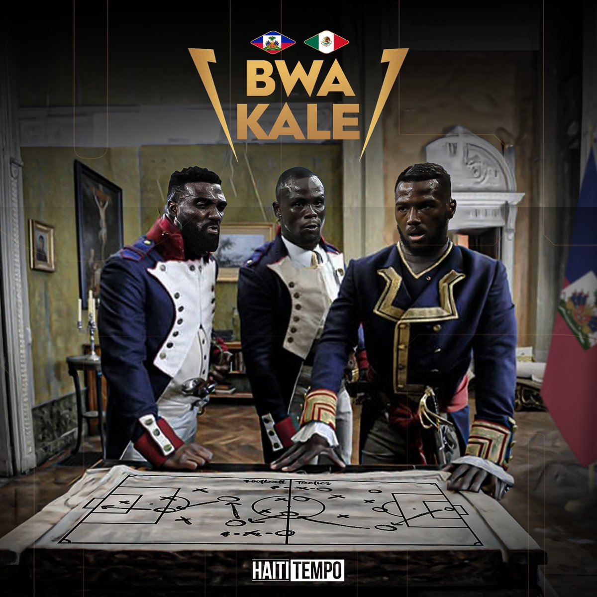 Haititempo's tweet photo. Demen swa BWAKALE pou Meksik 💪🏿💪🏿💪🏿⚽️🇭🇹 https://t.co/eSjX92qwo5