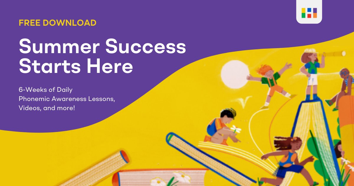 ☀️ Boost students' phonemic awareness with Heggerty’s Summer Support! FREE access to high-quality lessons from our NEW 2022 Editions of the Heggerty Phonemic Awareness Curriculum. 😎 Download 6-weeks of Summer Support lessons here: heggerty.org/summer #teachers