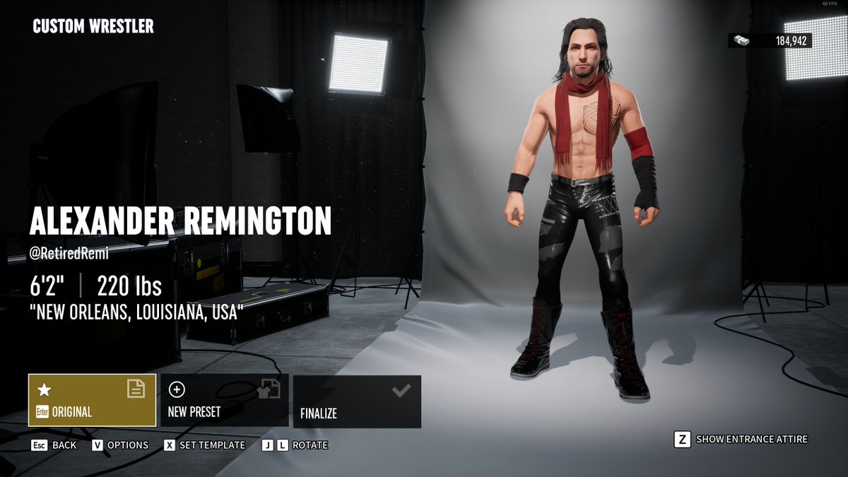 RetiredRemi's tweet photo. I'd like to formally announce that I'm coming out of retirement.  Alexander Remington is #AllElite #AEWFightForever https://t.co/QQRxZImoHL